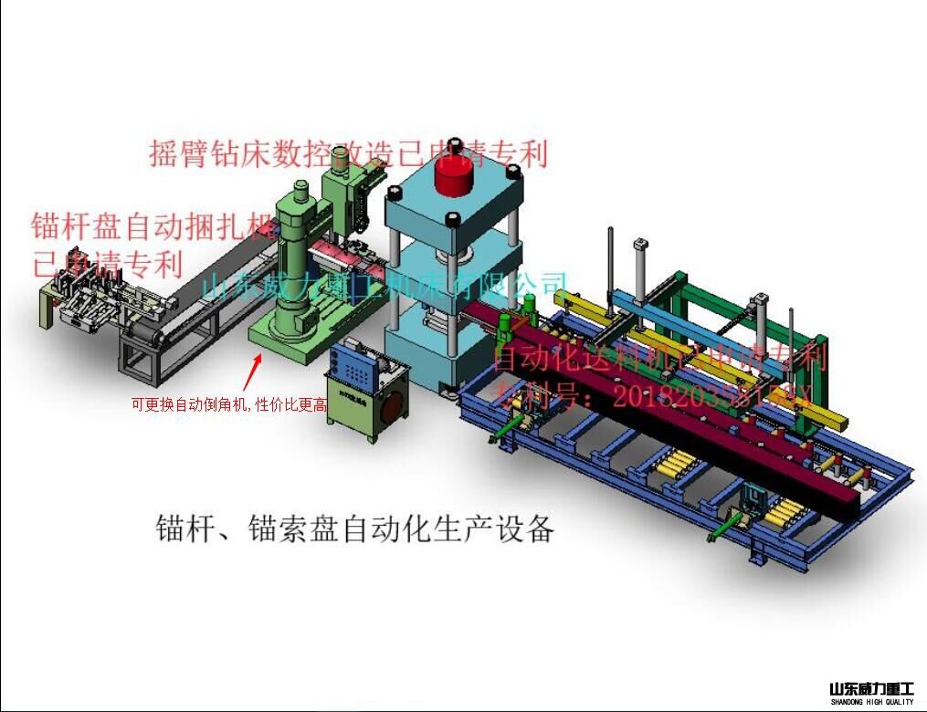 机械自动化发展对400吨锚杆托盘四柱三梁液压机影响